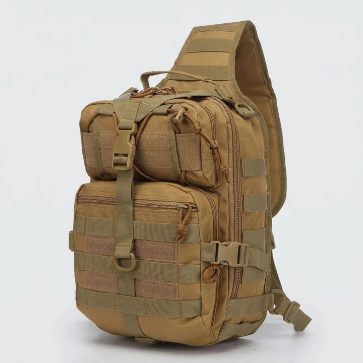 Modułowy plecak taktyczny Strikepak z systemem MOLLE, na ramię, uniwersalny dla unisex.