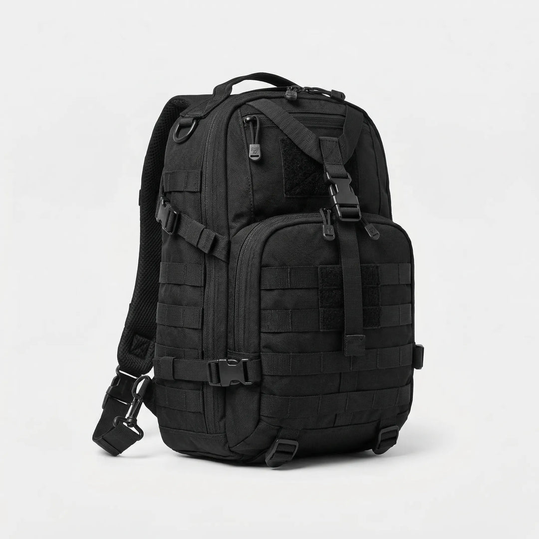 Plecak sportowy Strikepak typu sling na ramię, z systemem MOLLE, do aktywności outdoor.