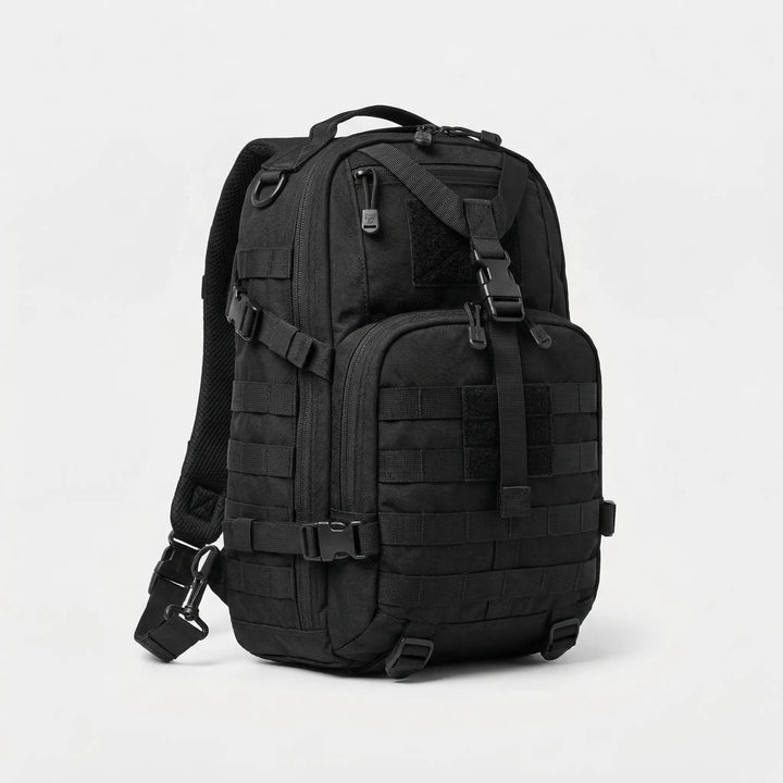 Plecak sportowy Strikepak typu sling na ramię, z systemem MOLLE, do aktywności outdoor.