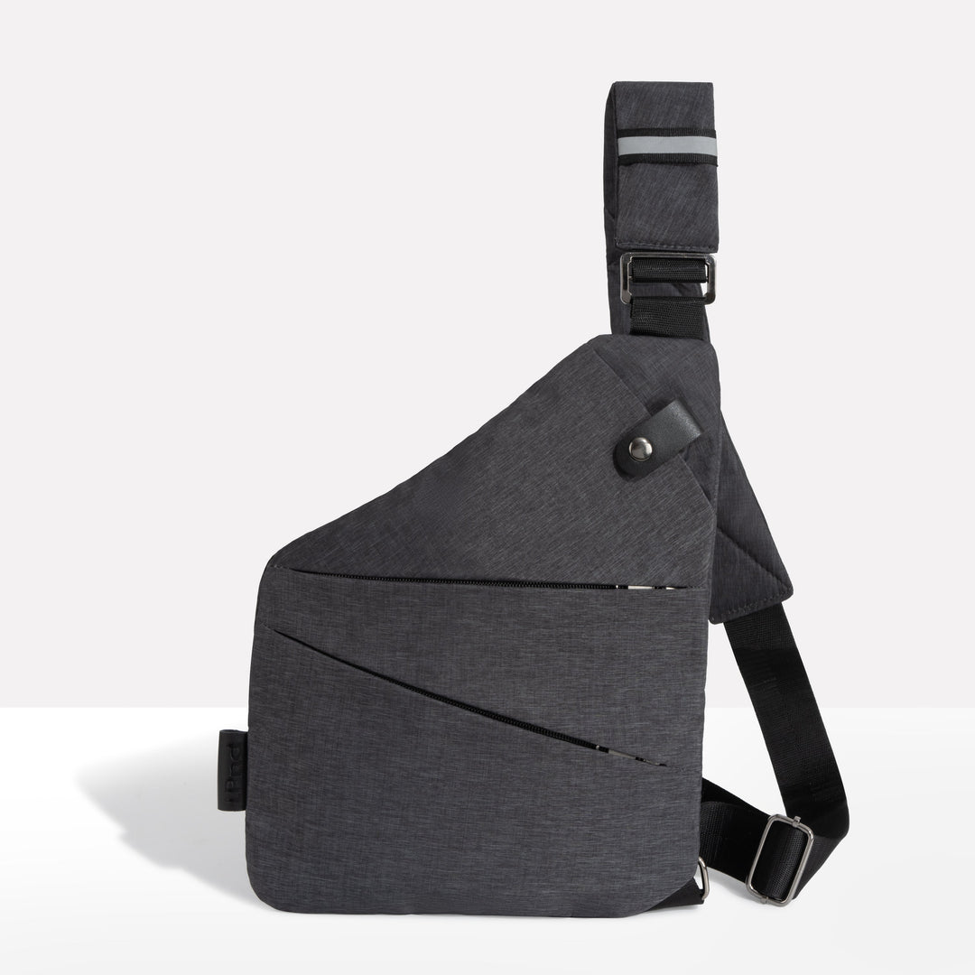 Unisex torba crossbody antykradzieżowa, wodoodporna. Idealna do miasta i podróży.