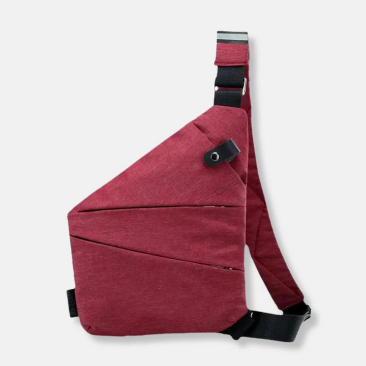 Elegancka torba crossbody unisex. Wodoodporna, antykradzieżowa, idealna na co dzień.
