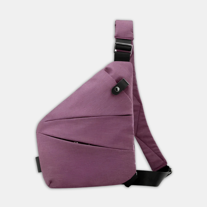 Torba crossbody unisex. Antykradzieżowa, wodoodporna, idealna dla aktywnych.