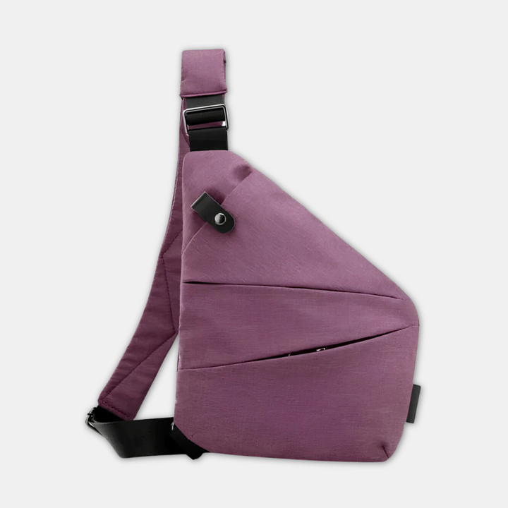 Saszetka podróżna wodoodporna, antykradzieżowa. Unisex, z łatwym dostępem.