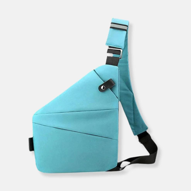 Wodoodporna torba antykradzieżowa unisex. Crossbody, z trwałego materiału.