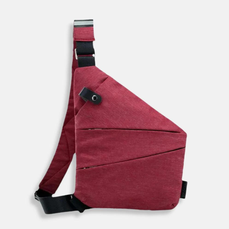 Funkcjonalna torba crossbody unisex. Antykradzieżowa, wodoodporna, z wieloma opcjami przechowywania.