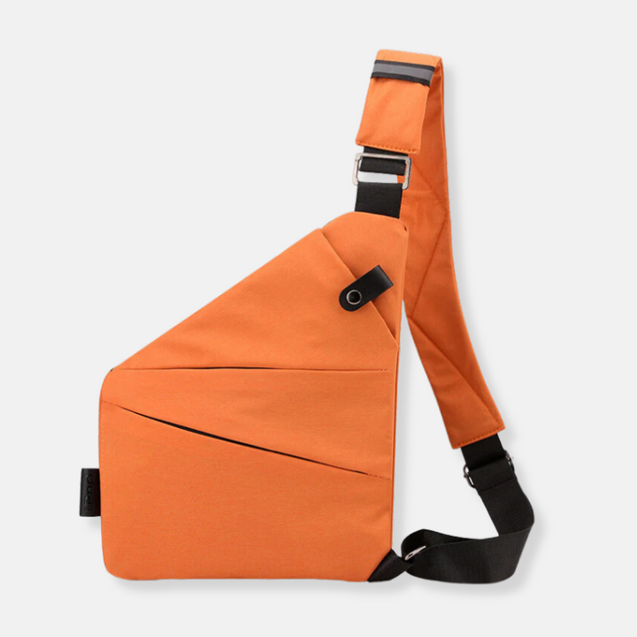 Wygodna torba crossbody antykradzieżowa. Wodoodporna, unisex, na codzienne wyjścia.