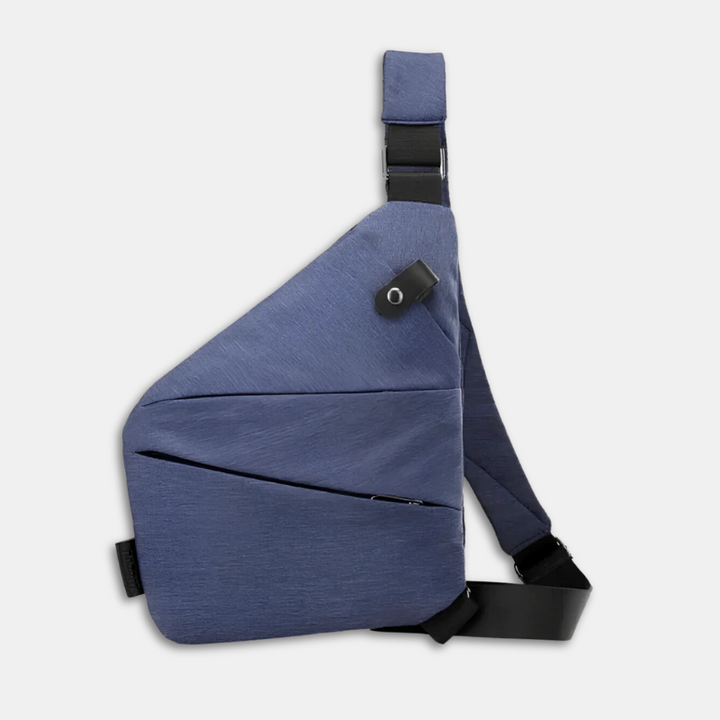 Miejska torba crossbody unisex z ochroną antykradzieżową. Wodoodporna i praktyczna.