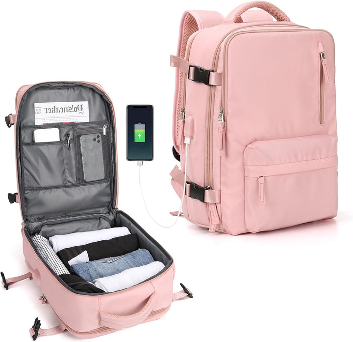 Praktyczna torba na laptopa z organizerem, wielokomorowa, unisex, do podróży służbowych.