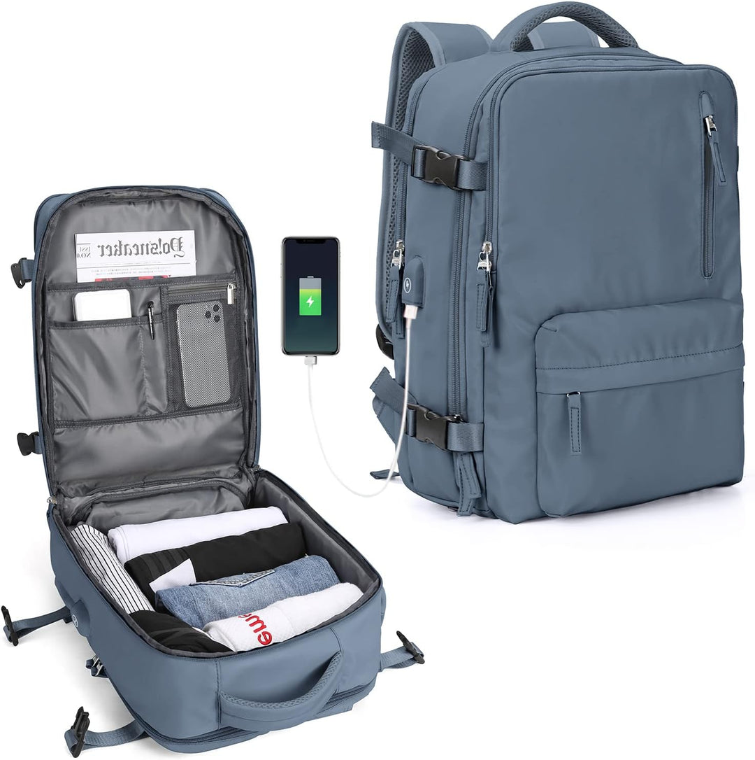 Torba na laptopa unisex, idealna na uczelnię, z regulowanym paskiem i wieloma komorami.