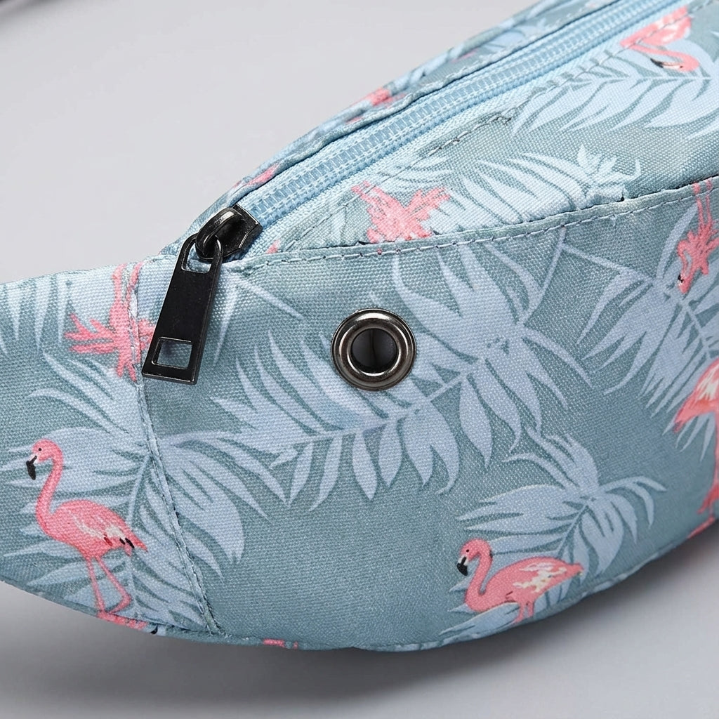 Poliestrowa nerka unisex Carryza. Wodoodporna saszetka na pas, na telefon. Idealna do sportu i podróży. Akcesoria.