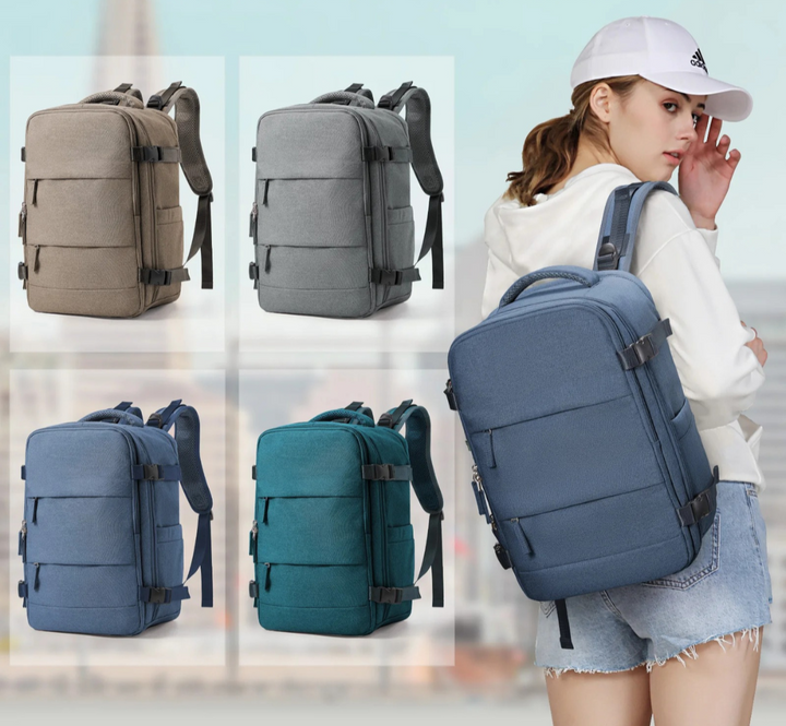 Wszechstronny plecak unisex na uczelnię, do pracy i weekendowe wycieczki. Kompaktowy i bardzo funkcjonalny.