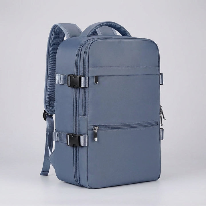 Wodoodporny plecak podróżny SkyGuardBag. Uniwersalny, trwały, doskonały na bagaż kabinowy w każdej podróży.