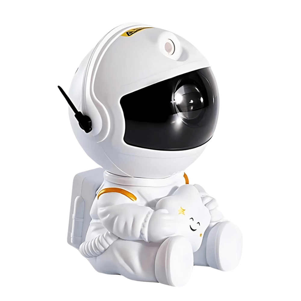 Projektor LED Astro, lampka nocna z astronautą, tworząca magiczną, rozgwieżdżoną atmosferę w pokoju dziecięcym