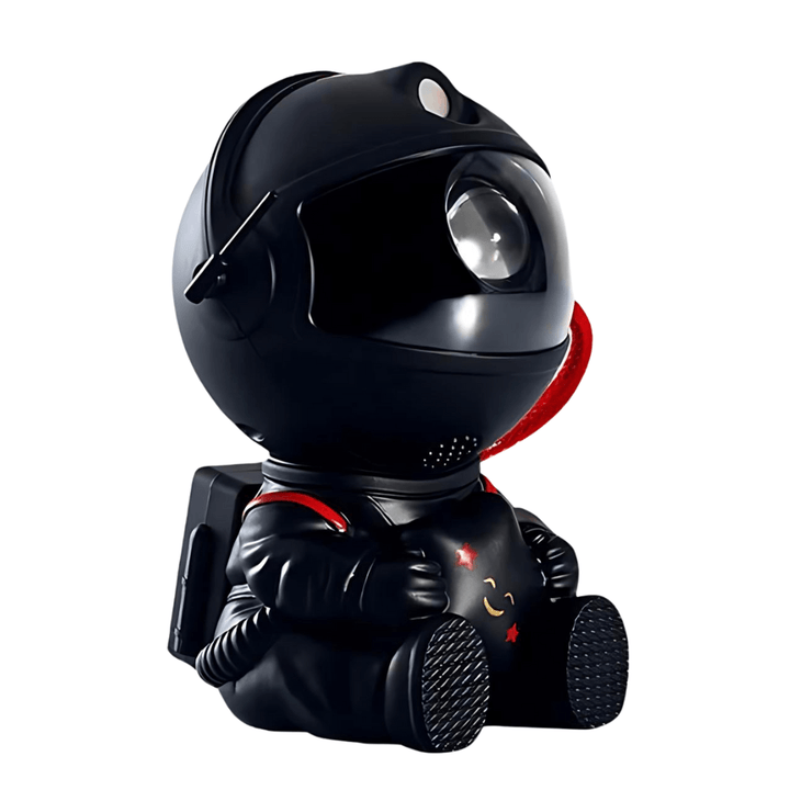 Lampka nocna astronauta w kształcie hełmu emitująca gwiazdy, idealna dla dzieci, stymuluje wyobraźnię dzięki kojącemu światłu