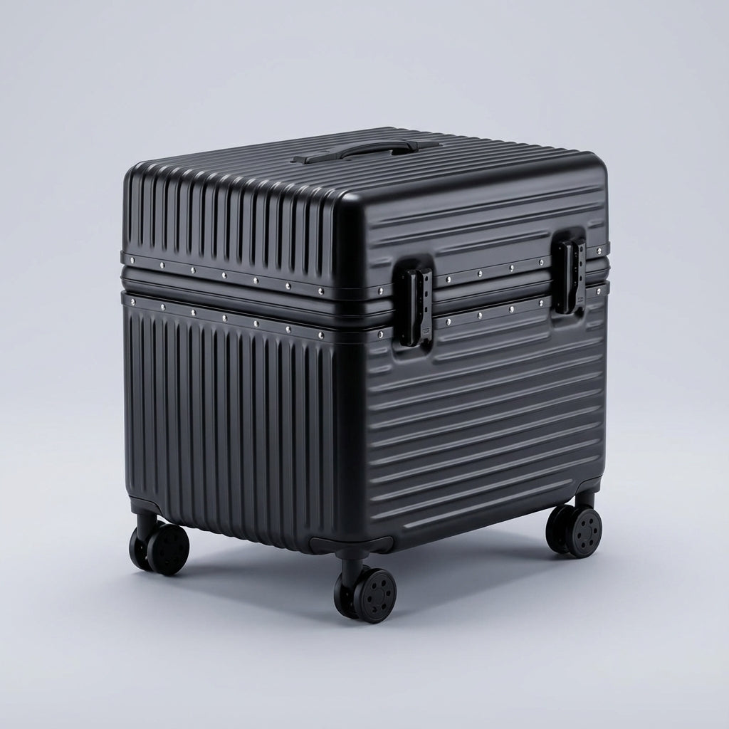 Wytrzymała twarda walizka Carrycore z ABS/PC, aluminiową ramą i bezpiecznym zamkiem. Odporna na zarysowania.