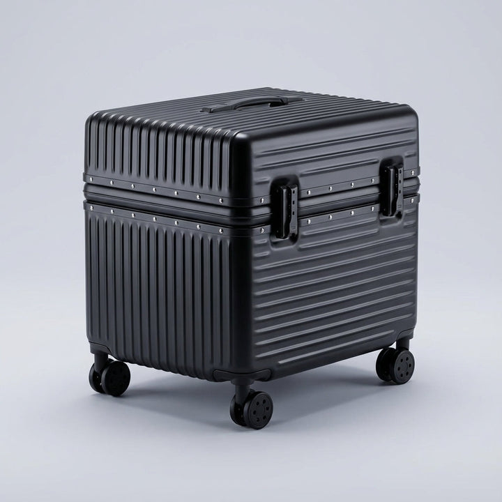 Wytrzymała twarda walizka Carrycore z ABS/PC, aluminiową ramą i bezpiecznym zamkiem. Odporna na zarysowania.