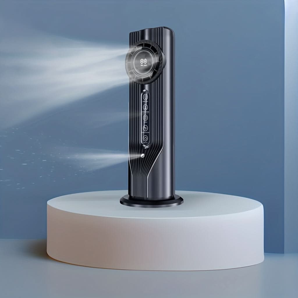 Wszechstronny wentylator chłodzący COOLNEST USB. Idealny do biura, domu, cichy, z funkcją nawilżacza, przenośny.