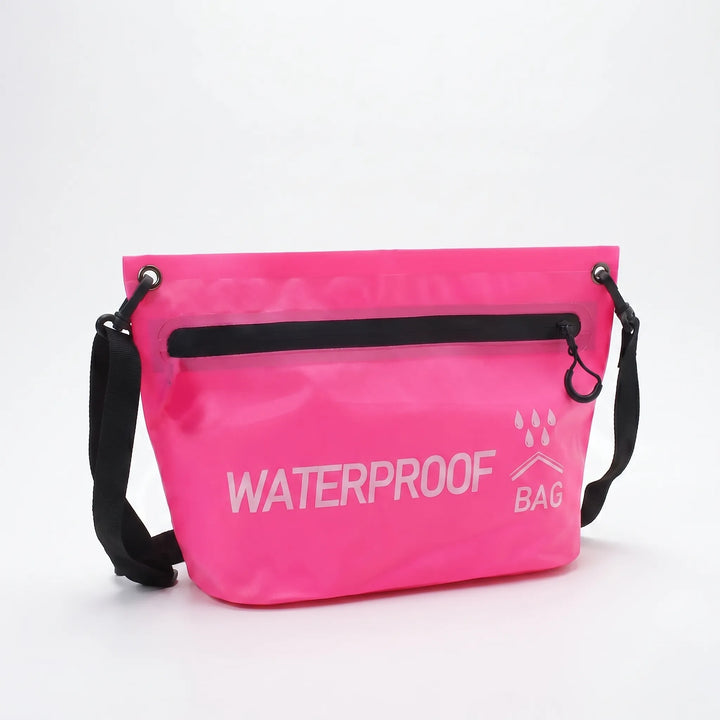 SplashPack 5L – wodoodporna torba crossbody. Unisex worek na ramię, praktyczny na plażę, pływanie i podróże.