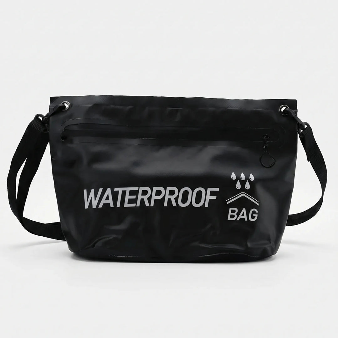 Worek wodoodporny SplashPack 5L. Torba na ramię unisex, idealna do aktywności wodnych, plażowania i podróży.