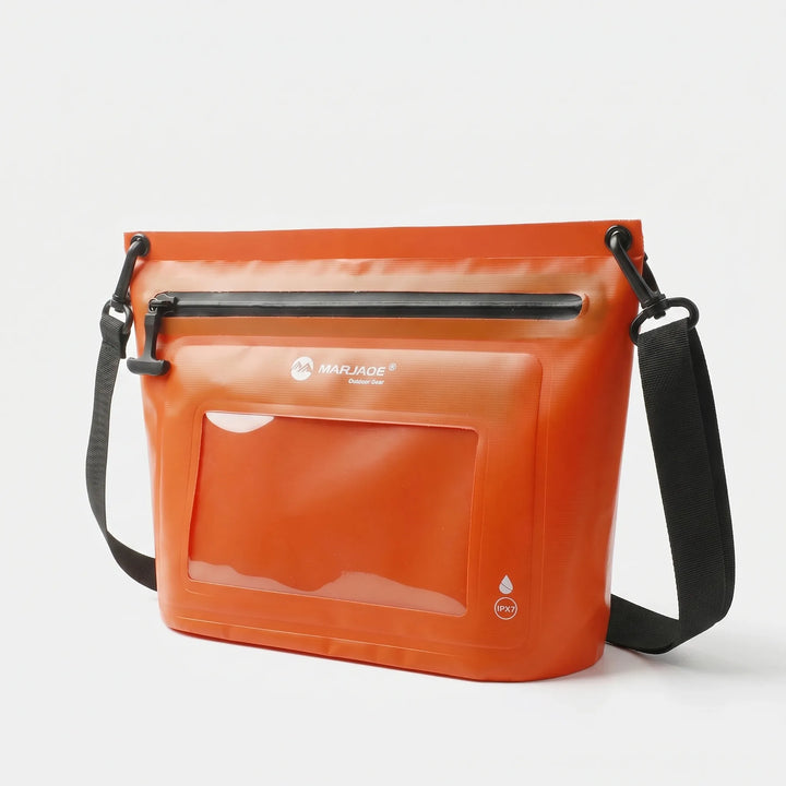 Wodoodporna torba na ramię crossbody, akcesoria outdoorowe, sucha torba, etui na telefon dotykowy.
