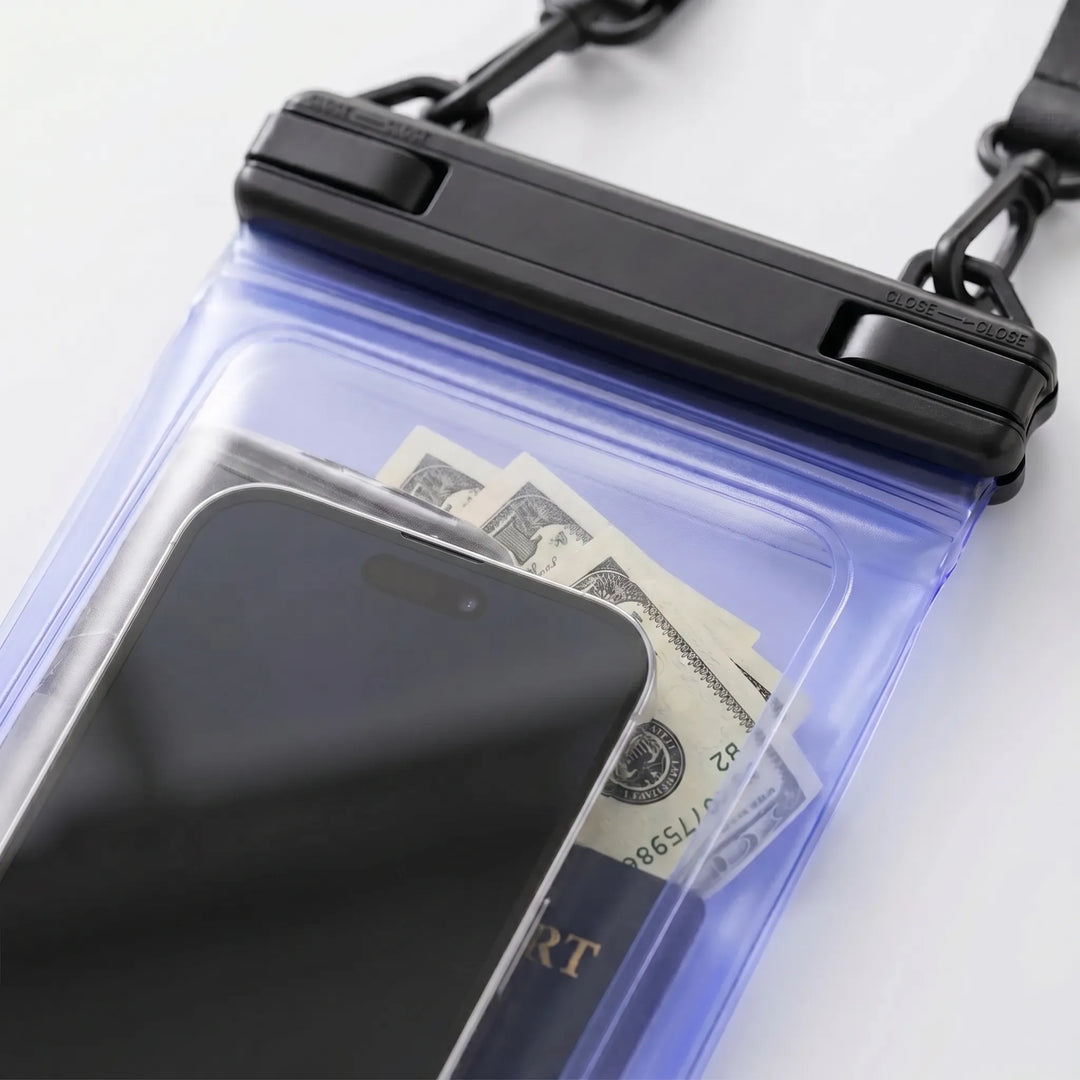 Unisex etui na telefon z wodoodpornym ekranem dotykowym. Idealne do robienia zdjęć pod wodą.