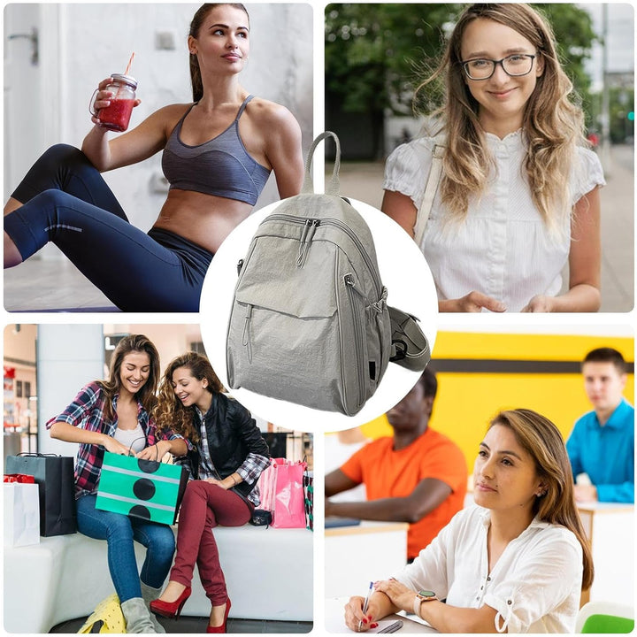 Podróżny plecak Arvion wodoodporny na tle krajobrazu, idealny na wycieczki i miejskie eksploracje.